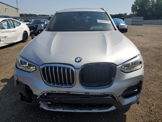 5UXTR9C53JLC73269 - 2018 BMW X3 XDRIVE30I SILVER photo 5