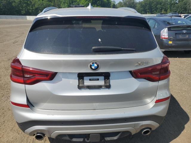 5UXTR9C53JLC73269 - 2018 BMW X3 XDRIVE30I SILVER photo 6