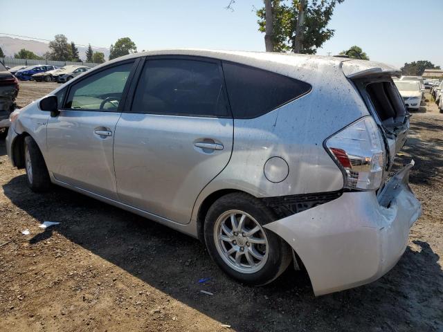 JTDZN3EUXC3028686 - 2012 TOYOTA PRIUS V SILVER photo 2