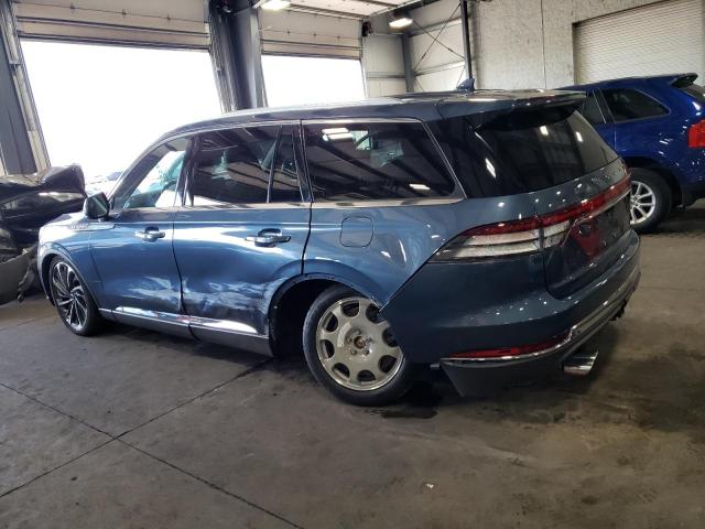 5LM5J7XC5LGL05655 - 2020 LINCOLN AVIATOR RESERVE BLUE photo 2