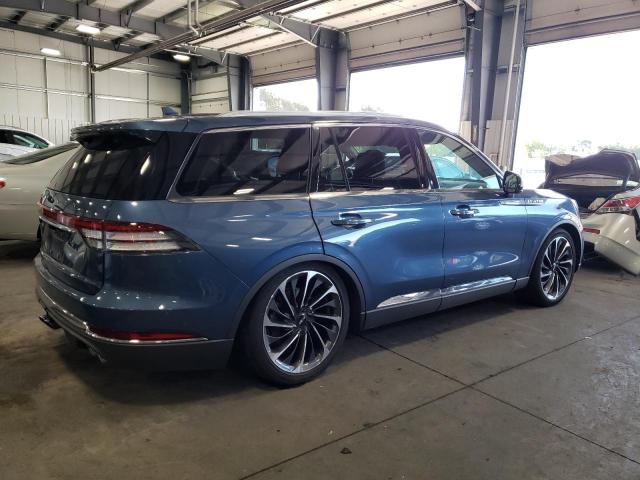 5LM5J7XC5LGL05655 - 2020 LINCOLN AVIATOR RESERVE BLUE photo 3