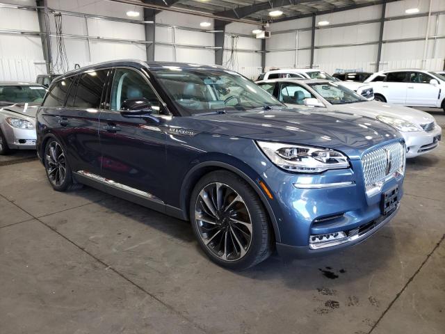 5LM5J7XC5LGL05655 - 2020 LINCOLN AVIATOR RESERVE BLUE photo 4