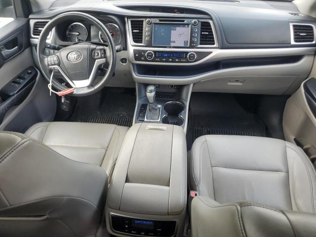 5TDKKRFH0FS060953 - 2015 TOYOTA HIGHLANDER XLE GRAY photo 8