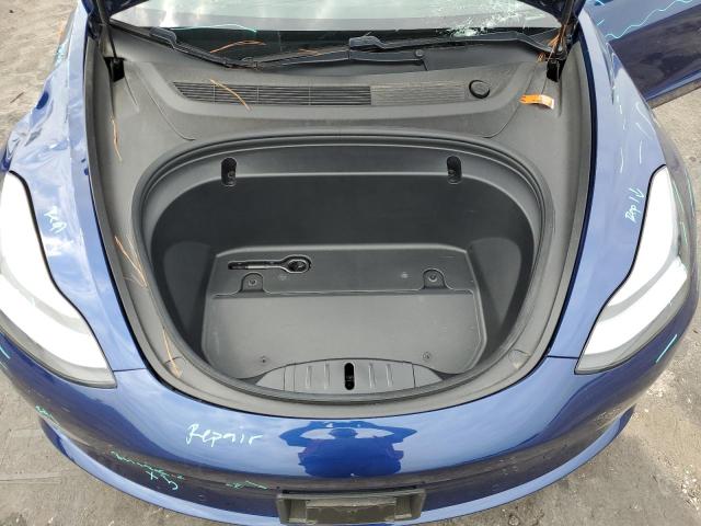 5YJ3E1EA5LF631077 - 2020 TESLA MODEL 3 BLUE photo 11