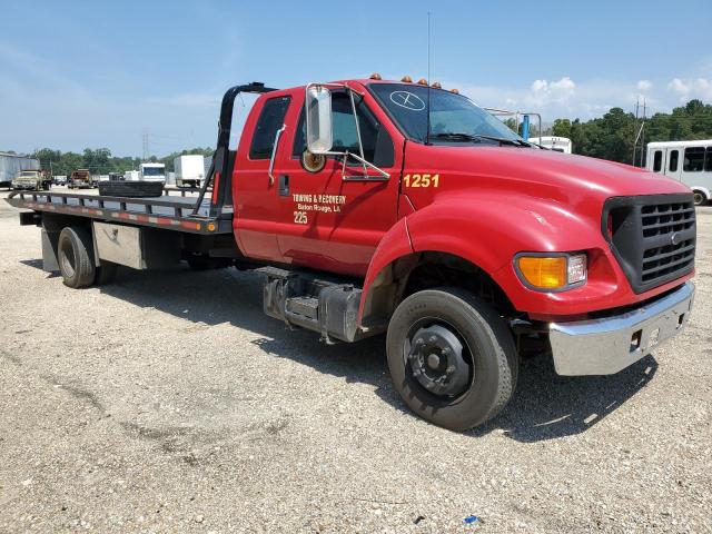 3FDNX65Y81MA90768 - 2001 FORD F650 SUPER DUTY RED photo 1