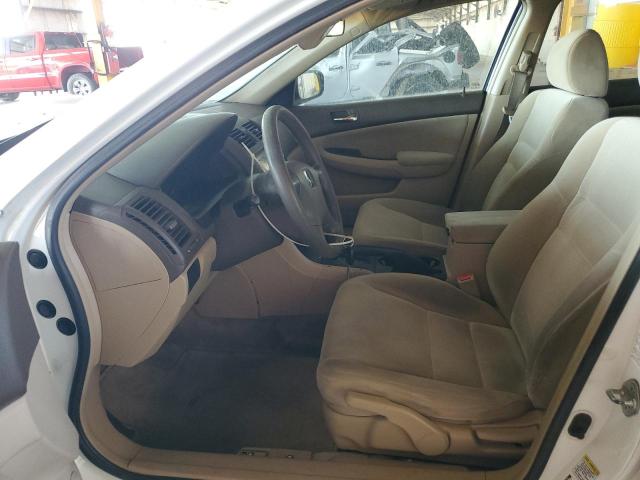 1HGCM56405A185789 - 2005 HONDA ACCORD LX WHITE photo 7