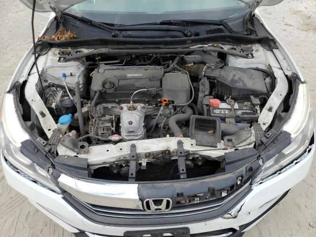 1HGCR2F83HA036624 - 2017 HONDA ACCORD EXL WHITE photo 11