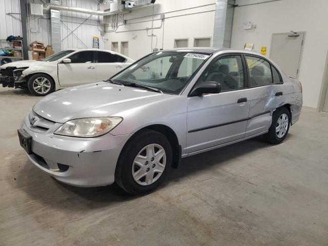 2HGES16324H940374 - 2004 HONDA CIVIC DX VP SILVER photo 1