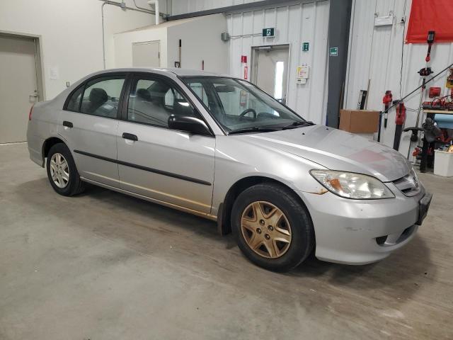 2HGES16324H940374 - 2004 HONDA CIVIC DX VP SILVER photo 4