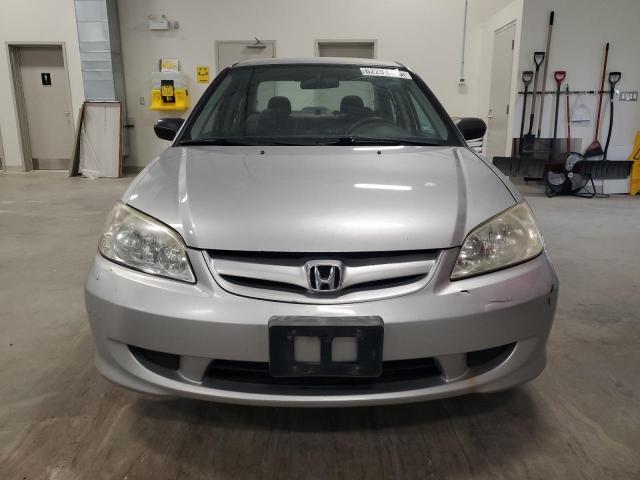 2HGES16324H940374 - 2004 HONDA CIVIC DX VP SILVER photo 5