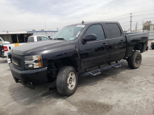 3GCPKSE38BG290283 - 2011 CHEVROLET silverado K1500 LT BLACK photo 1