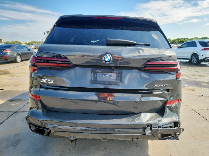 5UX43EU09S9X71196 - 2025 BMW X5 XDRIVE50E GRAY photo 6