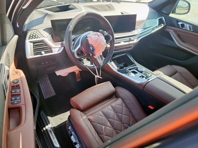 5UX43EU09S9X71196 - 2025 BMW X5 XDRIVE50E GRAY photo 8