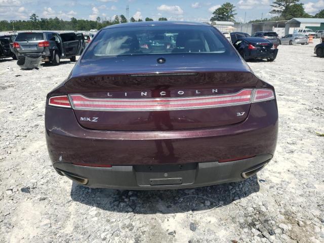 3LN6L2GK6DR812702 - 2013 LINCOLN MKZ BURGUNDY photo 6