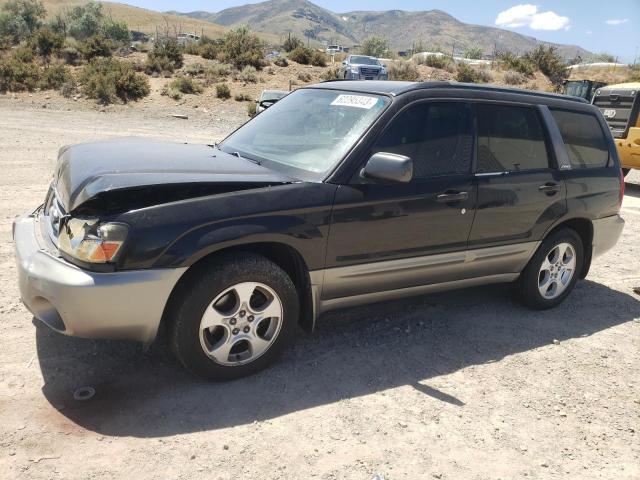 JF1SG65653H705828 - 2003 SUBARU FORESTER 2.5XS შავი ფოტო 1