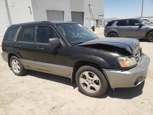 JF1SG65653H705828 - 2003 SUBARU FORESTER 2.5XS შავი ფოტო 4