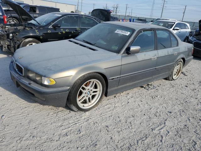 WBAGG83421DN84190 - 2001 BMW 740 I AUTOMATIC GRAY photo 1