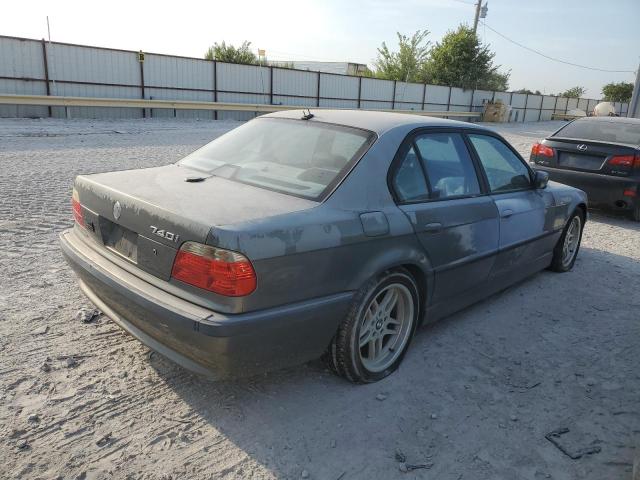 WBAGG83421DN84190 - 2001 BMW 740 I AUTOMATIC GRAY photo 3