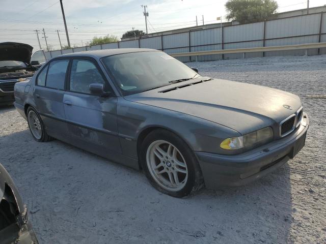 WBAGG83421DN84190 - 2001 BMW 740 I AUTOMATIC GRAY photo 4