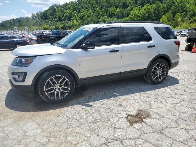 1FM5K8GT0HGE08947 - 2017 FORD EXPLORER SPORT SILVER photo 1