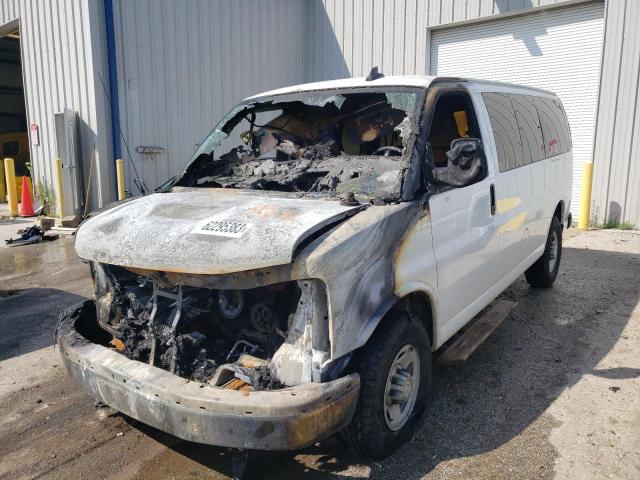 1GAZGMFG7G1303157 - 2016 CHEVROLET EXPRESS G3 LT WHITE photo 1