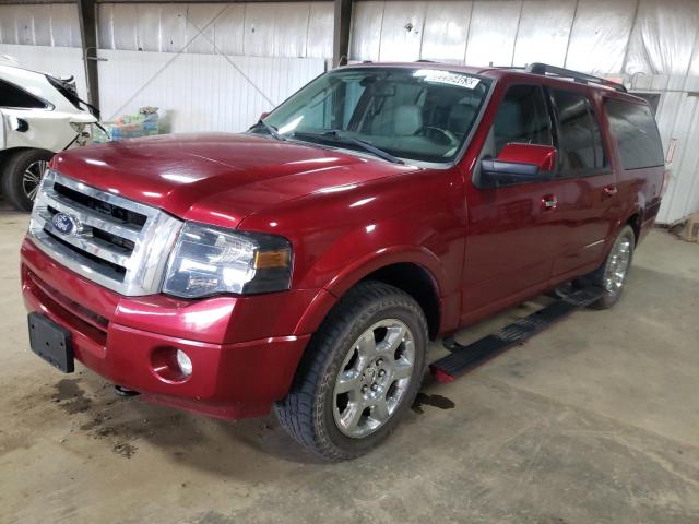 1FMJK2A5XEEF51918 - 2014 FORD EXPEDITION EL LIMITED MAROON photo 1