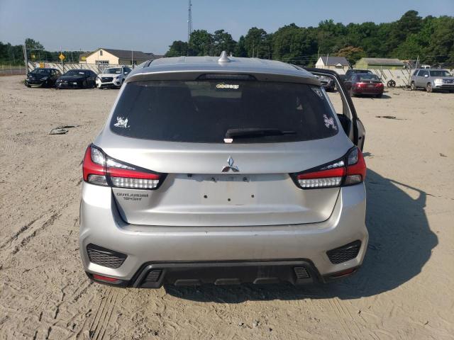 JA4APUAUXMU036540 - 2021 MITSUBISHI OUTLANDER ES SILVER photo 6