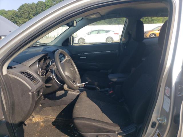 JA4APUAUXMU036540 - 2021 MITSUBISHI OUTLANDER ES SILVER photo 7