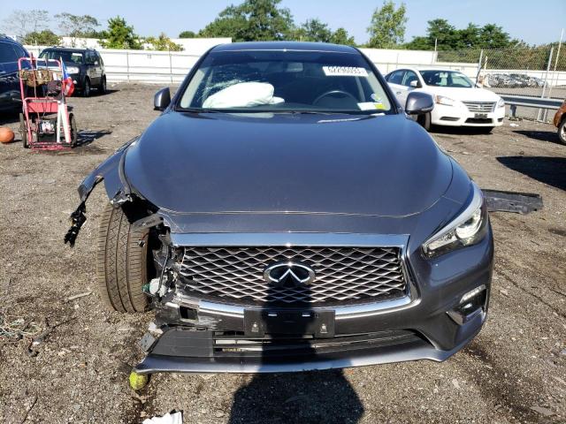 JN1EV7AR3KM592635 - 2019 INFINITI Q50 LUXE CHARCOAL photo 5