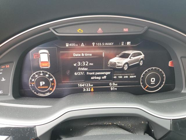 WA1VAAF75HD029313 - 2017 AUDI Q7 PRESTIGE BLACK photo 9