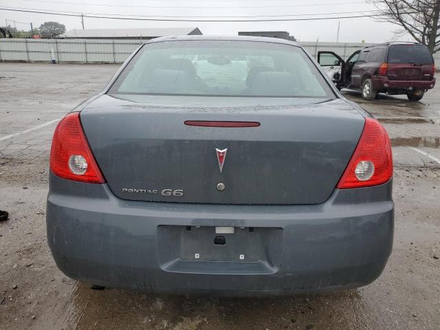 1G2ZG57B394180088 - 2009 PONTIAC G6 GRAY photo 6