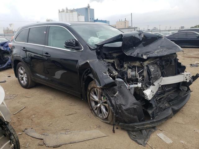 5TDJKRFHXFS084382 - 2015 TOYOTA HIGHLANDER XLE შავი ფოტო 4
