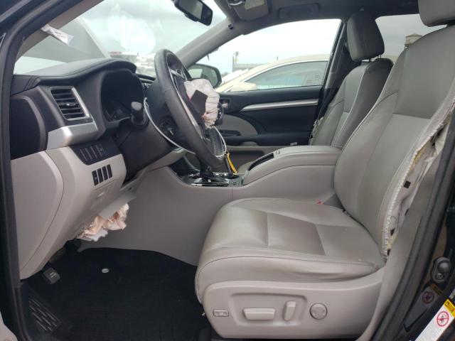 5TDJKRFHXFS084382 - 2015 TOYOTA HIGHLANDER XLE შავი ფოტო 7