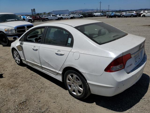 19XFA16529E023803 - 2009 HONDA CIVIC LX WHITE photo 2