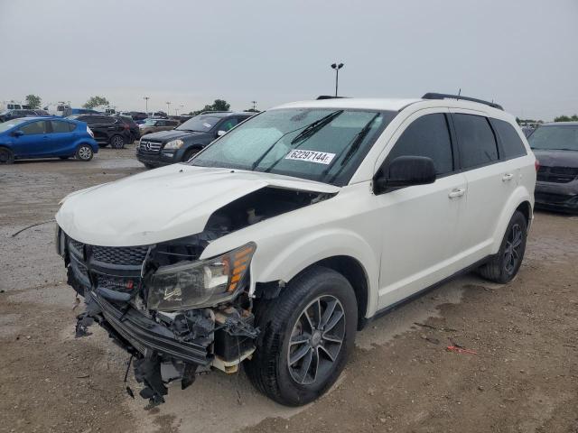 3C4PDCBG2JT510319 - 2018 DODGE JOURNEY SXT WHITE photo 1