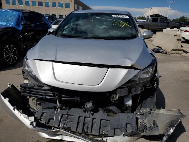 1N4AZ1CP9JC306273 - 2018 NISSAN LEAF S SILVER photo 5