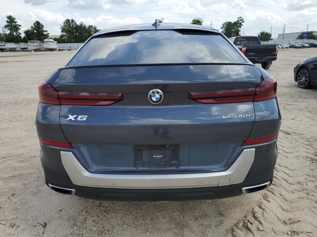 5UXCY4C07L9B45255 - 2020 BMW X6 SDRIVE 40I GRAY photo 6