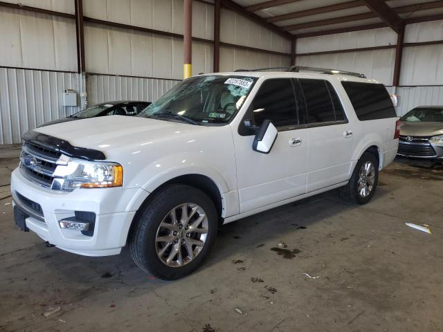 1FMJK2AT4HEA13475 - 2017 FORD EXPEDITION EL LIMITED WHITE photo 1