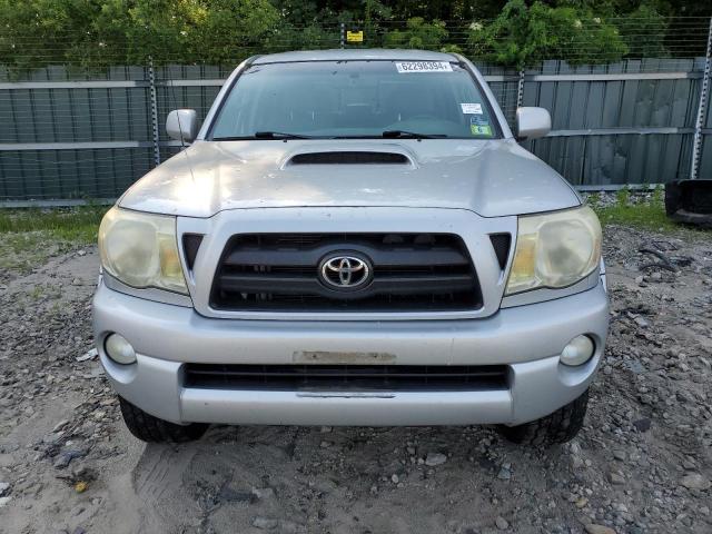 5TELU42N17Z451031 - 2007 TOYOTA TACOMA DOUBLE CAB SILVER photo 5