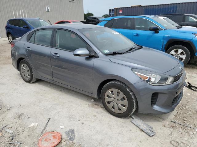 3KPA24AB7KE202110 - 2019 KIA RIO S GRAY photo 4