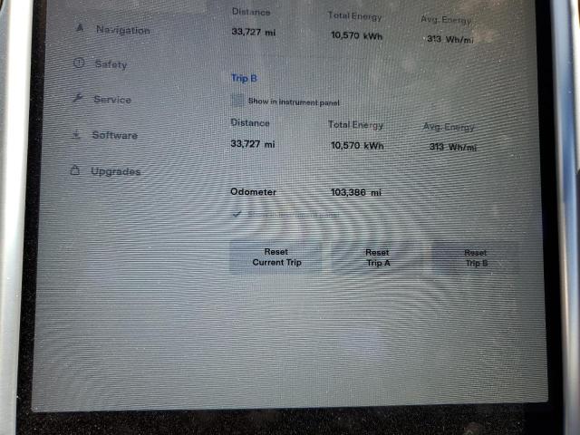 5YJSA1E29FF093889 - 2015 TESLA MODEL S Boz foto 9