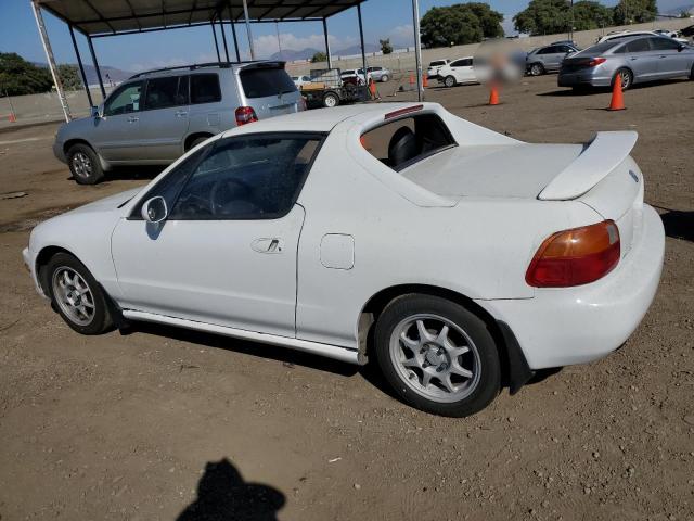 JHMEG1242PS001798 - 1993 HONDA CIVIC DEL SOL S WHITE photo 2