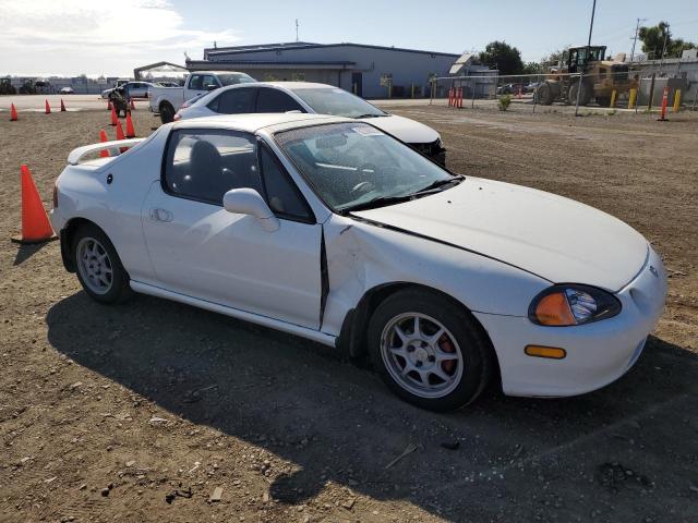 JHMEG1242PS001798 - 1993 HONDA CIVIC DEL SOL S WHITE photo 4