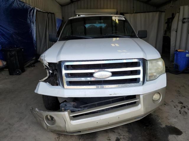 1FMFK17567LA69470 - 2007 FORD EXPEDITION EL EDDIE BAUER WHITE photo 5