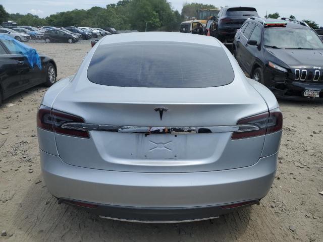 5YJSA1CG4DFP08442 - 2013 TESLA MODEL S ვერცხლისფერი ფოტო 6