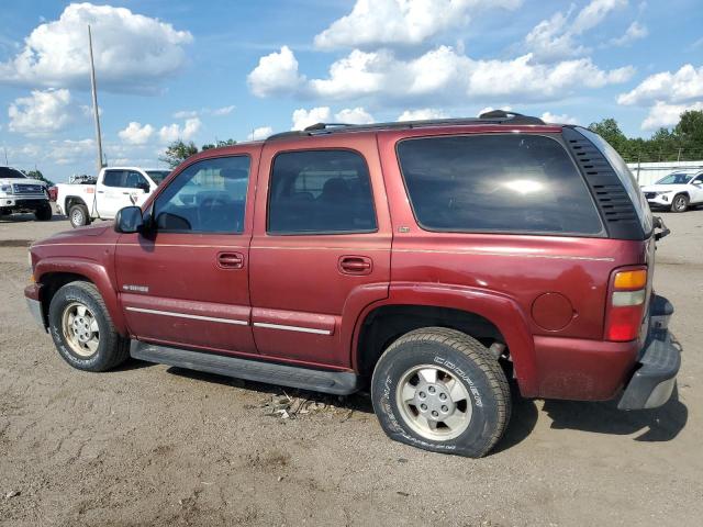 1GNEC13Z92R251862 - 2002 CHEVROLET TAHOE C1500 MAROON photo 2