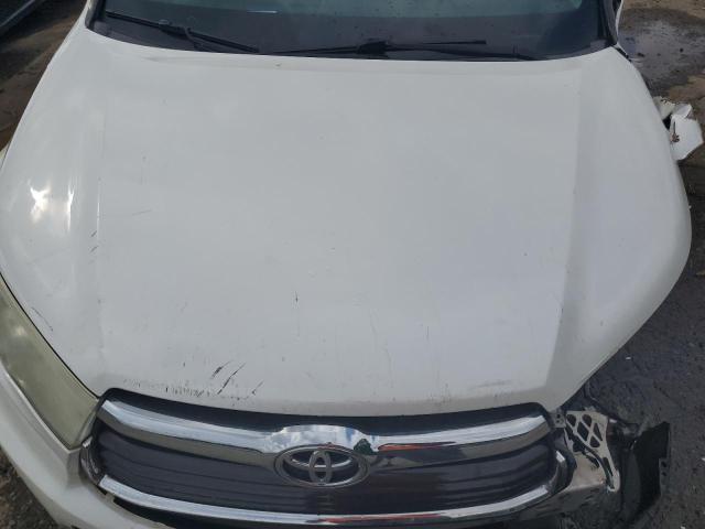 5TDKKRFH8GS136176 - 2016 TOYOTA HIGHLANDER XLE WHITE photo 12
