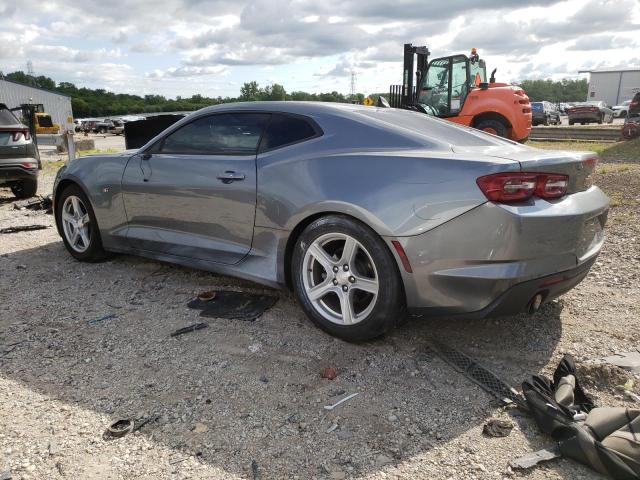 1G1FB1RXXK0112830 - 2019 CHEVROLET CAMARO LS GRAY photo 2