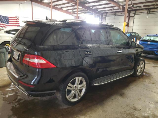 4JGDA5HBXFA569681 - 2015 MERCEDES-BENZ ML 350 4MATIC BLACK photo 3