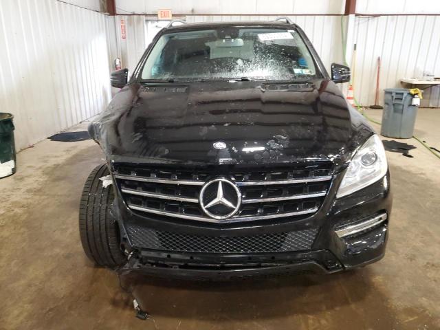4JGDA5HBXFA569681 - 2015 MERCEDES-BENZ ML 350 4MATIC BLACK photo 5